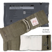 Израильская компрессионная повязка (ИПП) 6" FCP-02 (военная) с 1 подушечкой