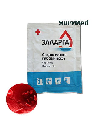 Гемостатические гранулы Элларга (3 грамма)