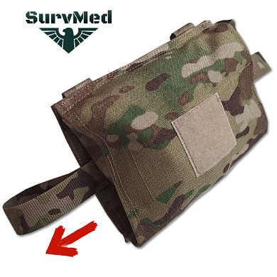 Подсумок под аптечку горизонтальный боковой Str-T "Вырывайка" мультикам