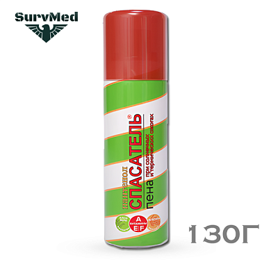 Бальзам Спасатель "Пена от ожогов с пантенолом" 130г